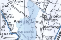 12 - Mappa area allagata da rotta Reno 2-3 febb. 2019 - Bonifica Renana